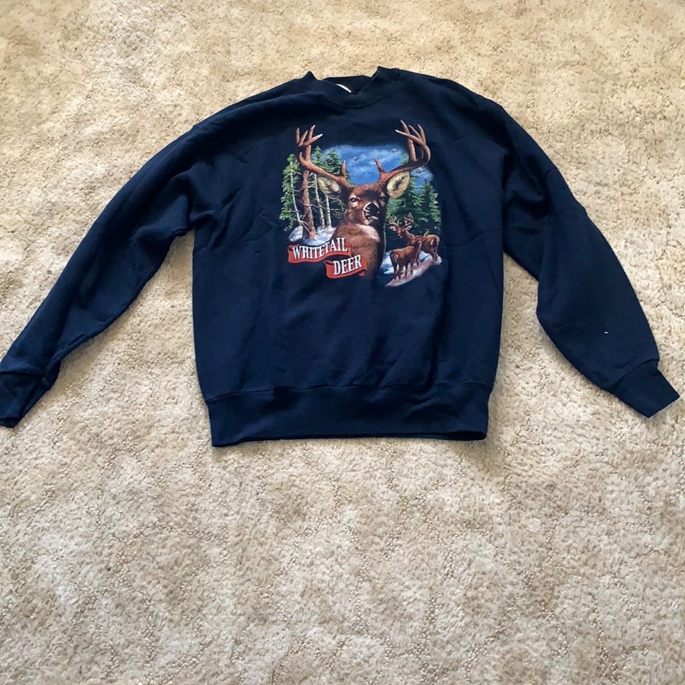 Blue long sleeve shirt. size xl.
